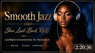 Smooth | Slow Laid-Back R&B – 2 Hour Jazz & R&B Instrumental for Relaxation