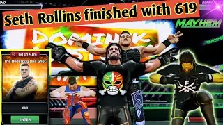 WWE mayhem | underdog one shot event gameplay | Dominick mysterio |