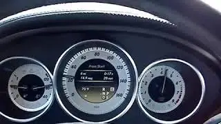 Mercedes cls w218 550 acceleration 0-100 mph