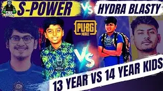 Spower Vs Hydra Blasty | MORTAL On Who Is SOUL POWER | 13 Year Pubg Pro Kid