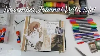 ASMR-ish November Journal With Me! | 2024