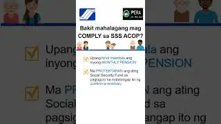 SSS ACOP Schedule of Compliance 2024 #SSSACOP #SSSACOPCompliance #SSS #peraatibapa #ssspensioners