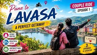 Pune to Lavasa Bike Ride Vlog | part 1 🌄 #lavasa 