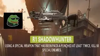 [Cold War Zombies] R1 Shadowhunter Zombie Challenge Fast Completion Guide!