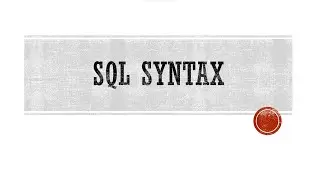 SQL Syntax #2 | #sql #sqlserver #mssql #english #engineering
