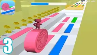 Layers Roll Gameplay Walkthrough Level 3 (Android, iOS)