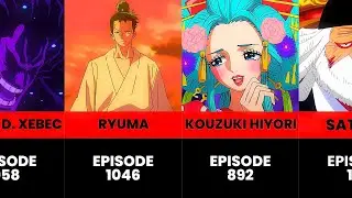 Every One Piece Character and Their First Appearance