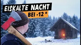 24h Winter-Abenteuer: &Uuml;bernachtung in einsamer Trapperh&uuml;tte
