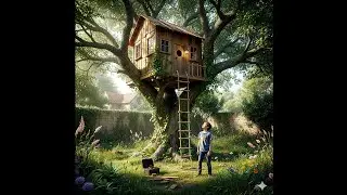 Nobody noticed this tree... until it became a house 🫣#ASMRBuild #HiddenHome #TreeHouse #ForestLife