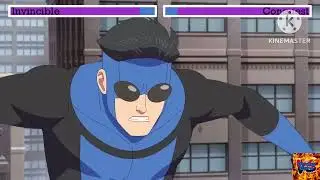 Invincible vs Conquest with Healthbars (1/6)