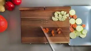 How to Cut Vegetables with One Hand &ndash; Sendar One Handed Cutting Board Guide