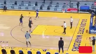 Steph Curry New Trick Shot From The Stands