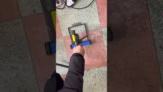 Clean the Floor with Self-profelled Laser Cleaning Machine Laser Rust Remover-ZAC Laser