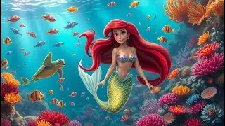 The Little Mermaid and the Magical Ocean Book