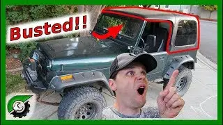 Jeep Wrangler Hard Top Rebuild