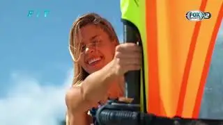 Lucila Vit en las playas de Aruba