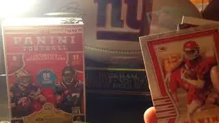 2017 Panini Football Retail Blaster Box Unboxing