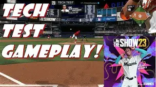 MLB The Show 23 TECH TEST GAMEPLAY ! (MLB The Show 23 Beta Gameplay!)