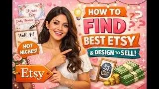How to Find Best Etsy Design & Sell Digital Products | Complete Canva Tutorial