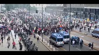The Far Left is Rioting in Italy for Palestinian Statehood