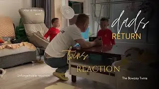 Their Reaction Says It All They Said Babies Don't Remember...But THIS says otherwise#thebowzaytwins 