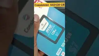 Consistent SSD 128 GB  package Short video