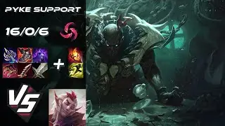 SUPPORT Pyke vs Rakan - NA Challenger Patch 25.18