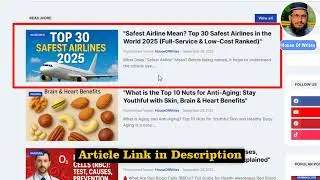 Safest Airline Mean? Top 30 Safest Airlines in the World 2025 #Article #airline #viral
