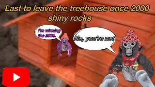 Last to leave the treehouse wins 2000 shiny rocks. No CAP ￼