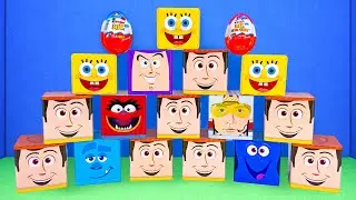 ASMR DISNEY Mickey SQUISHY Mystery Toys UNBOXING