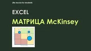 Как построить матрицу Маккинзи в Эксель. McKinsey