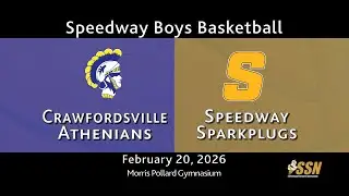 Speedway Boys Basketball vs Crawfordsville