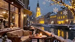 Smooth Jazz First Snow Night ❄️ &ndash; Cozy Transition Music for Deep Focus & Relaxation