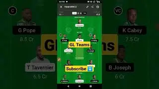 TGS vs TVH Dream11 Prediction | Titou Gorge Splashers vs Valley Hikers T10 Nature Isle | tgs vs tvh