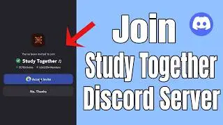How to Join Discord Server Study Together