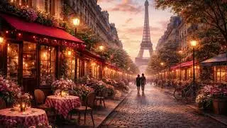 🌹 French Chanson Playlist | Romantic Paris Evening &bull; Caf&eacute; Music & Love Songs