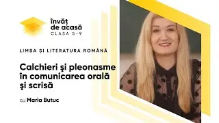 Limba și literatura română; cl.VI-a; 
