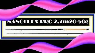 DAM NANOFLEX PRO paired with  okuma Black Custom Reel
