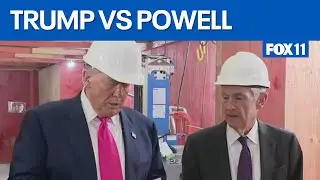 Donald Trump, Jerome Powell argue during Trump visit to Federal Reserve  | FOX 11 LA