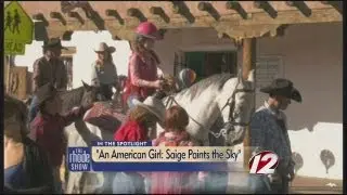 An American Girl: Saige Paints the Sky