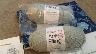 Annie&rsquo;s Crochet Block of the Month Afghan Kit Club Blocks 1-3