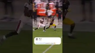 Calvin Austin iii BURNS defense!💨🔥 (🎥: @NFL) #steelers
