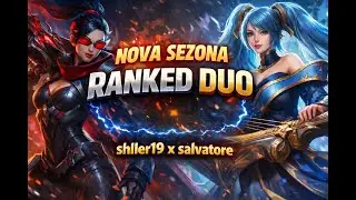 RANKED DUO - Nova sezona [ Bot Lane - promo games ] puko live :D