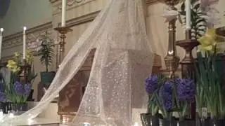 St. Bartholomew Catholic Church Holy thursday Altar of Repose