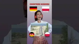 Countries With Unique Borders #countryballs #countries #flags