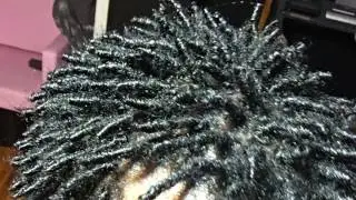 *UPDATE* 6 Months /towel rub/ locs
