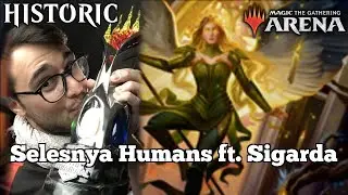 Is Sigarda good enough for Historic Humans? | MTG Arena | GW Humans