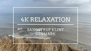 Relaxation Sangstrup Klint Baltic Sea Denmark D&auml;nemark Danmark 4K 2160p