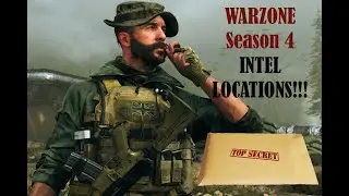 WARZONE SEASON 4 INTEL LOCATIONS