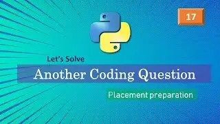 Coding Questions Python | Python Interview Preparation |  Interview Questions and Answers